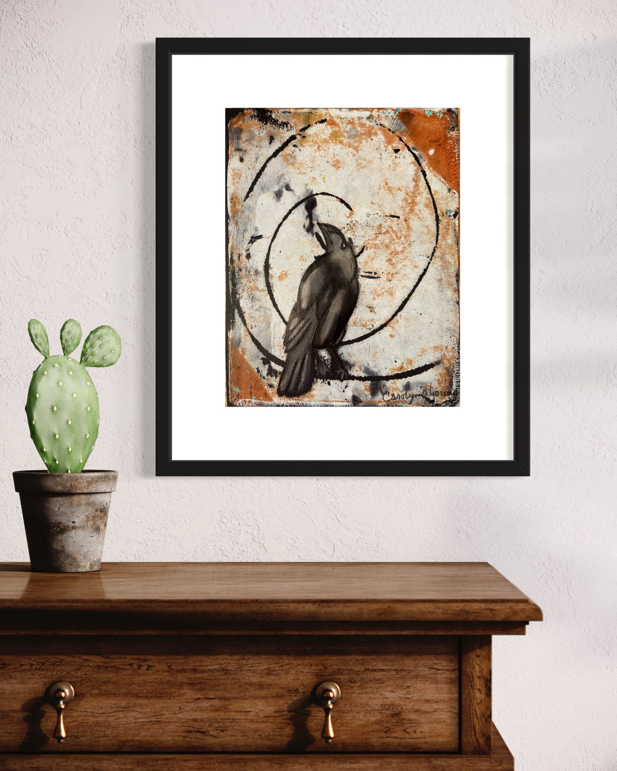 raven painting