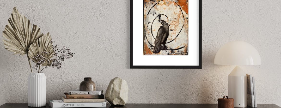 raven painting