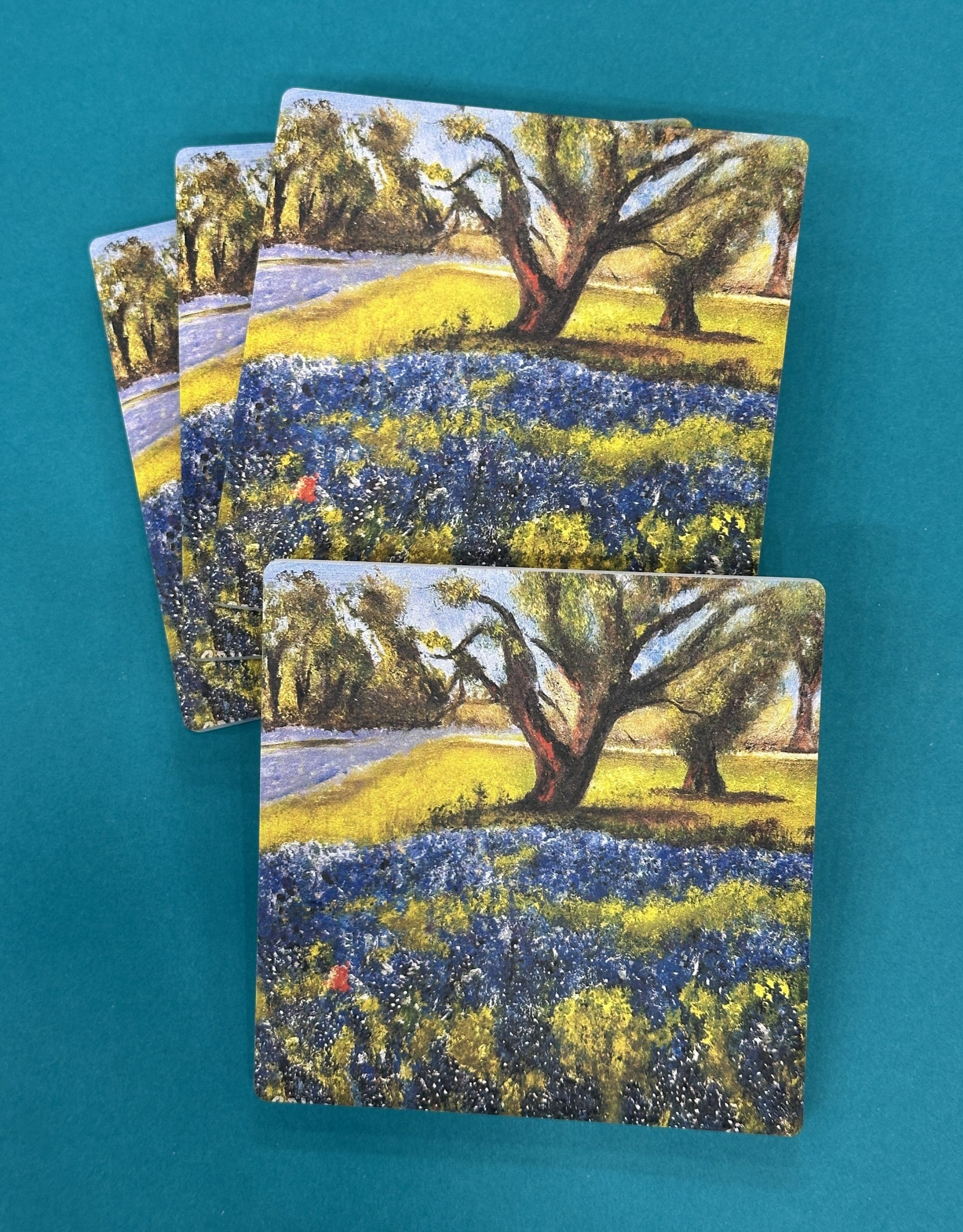 Bluebonnet Coasters